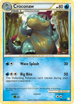 Croconaw (Reverse Holo)