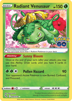 Radiant Venusaur (Radiant Rare)
