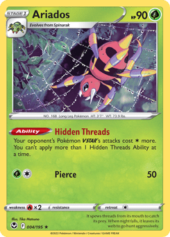 Ariados (Reverse Holo)