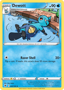 Dewott (Reverse Holo)