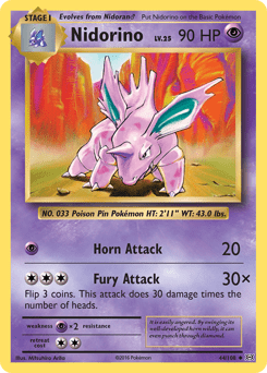 Nidorino (Reverse Holo)