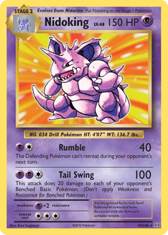 Nidoking (Holo Rare)