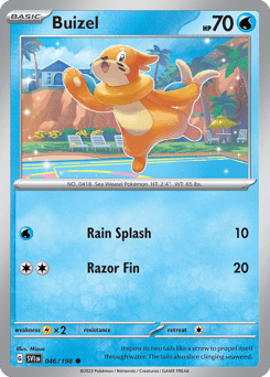 Buizel (Reverse Holo)