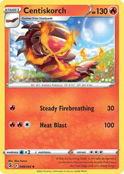Centiskorch (Reverse Holo)