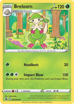 Breloom (Reverse Holo)