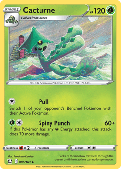 Cacturne (Reverse Holo)