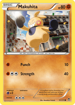 Makuhita (Reverse Holo)