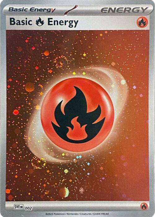 Basic Fire Energy (Cosmos Holo) (Holo Common)