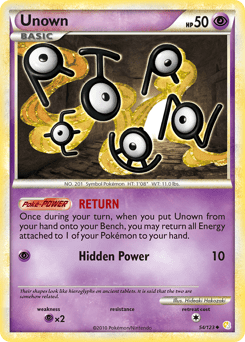 Unown (Reverse Holo)