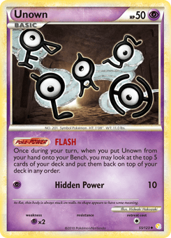 Unown (Reverse Holo)