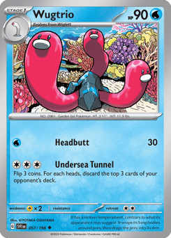 Wugtrio (Uncommon)