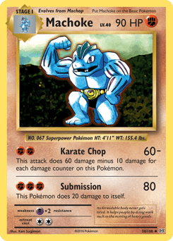 Machoke (Reverse Holo)