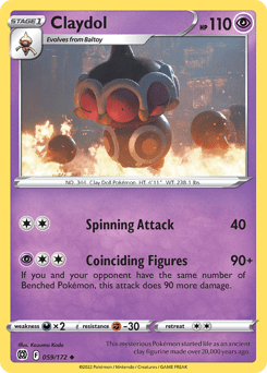 Claydol (Reverse Holo)