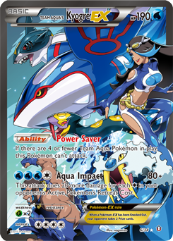Team Aqua's Kyogre-EX (Uncommon)