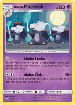 Alolan Marowak (Rare)