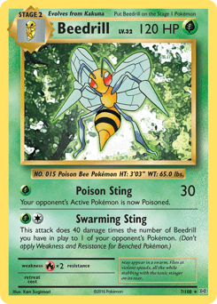 Beedrill (Rare)