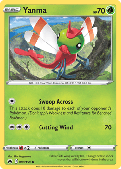 Yanma (Reverse Holo)