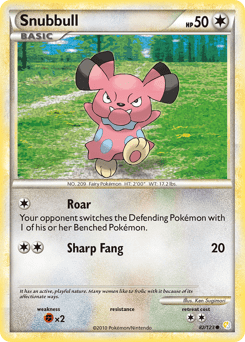 Snubbull (Reverse Holo)