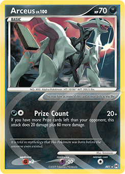 Arceus (Holo Rare)