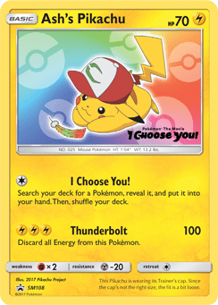 Ash's Pikachu (Promo)