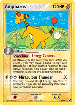 Ampharos (Holo Rare)