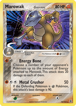 Marowak (Reverse Holo)