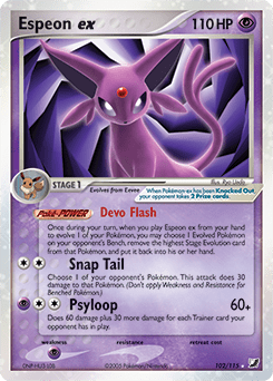 Espeon ex (Ultra Rare)