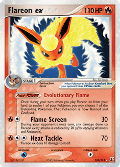 Flareon ex (Ultra Rare)