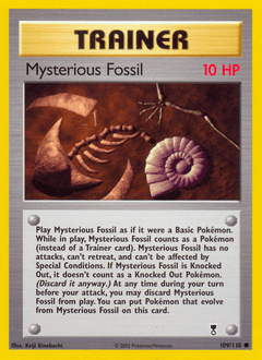 Mysterious Fossil (Reverse Holo)