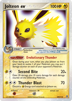 Jolteon ex (Ultra Rare)
