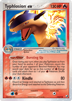 Typhlosion ex (Ultra Rare)