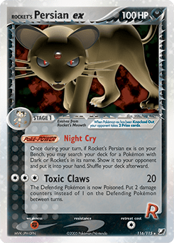 Rocket's Persian ex (Secret Rare)