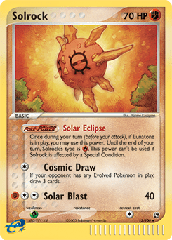 Solrock (Reverse Holo)