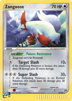 Zangoose (Reverse Holo)