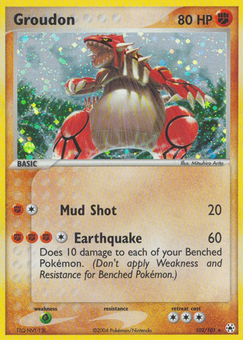 Groudon (Secret Rare)