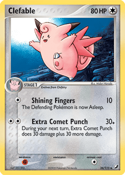 Clefable (Reverse Holo)