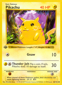 Red Cheeks Pikachu (Common)