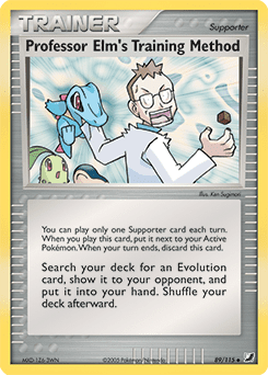 Professor Elm's Training Method (Reverse Holo)