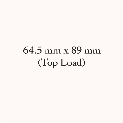Card Sleeves: 64.5mm x 89mm